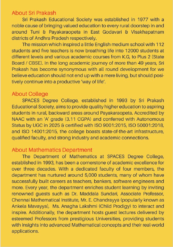 Students participating in Infinitum National Mathematics Day 2025