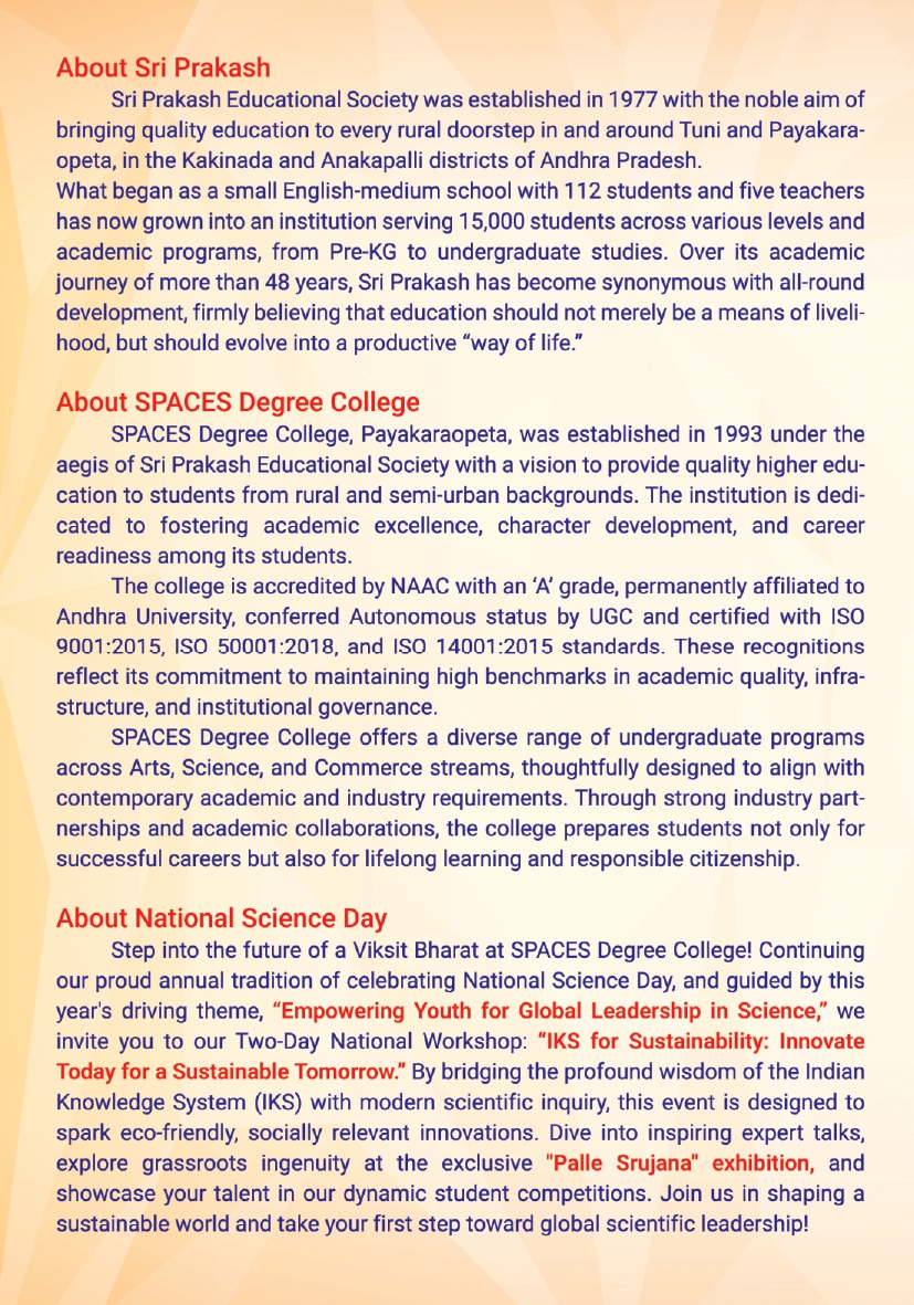 SciQuest 2026 event information - page 2