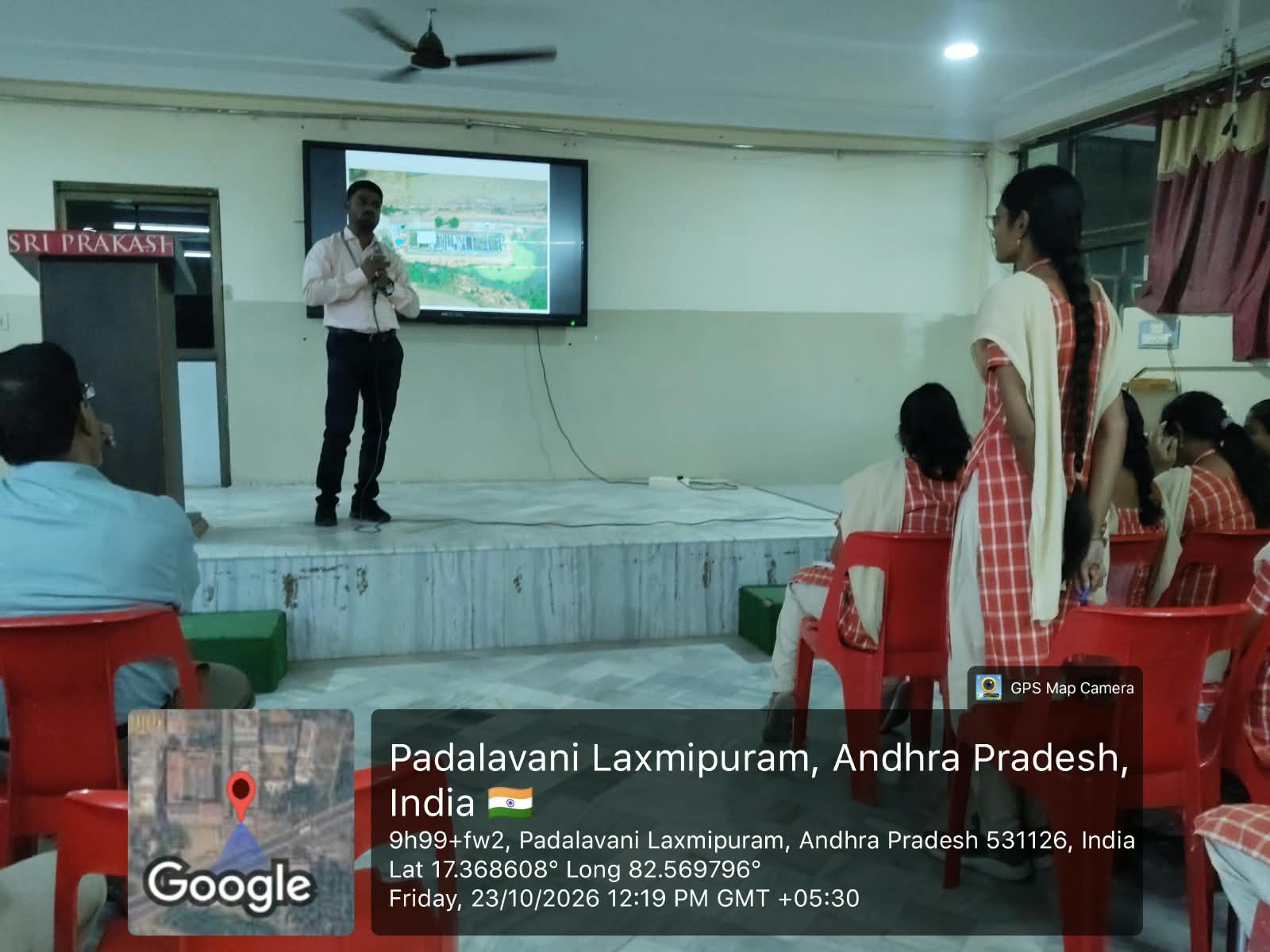 A Guest Lecture on Sustainable Wastewater Treatment and Environmental Biotechnology @ SPACES Degree College (A), Payakaraopeta - 23rd October 2026