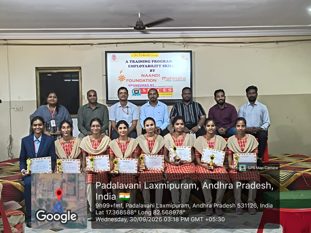 6-Day Employability Skills Training Programme organised in collaboration with Naandi Foundation