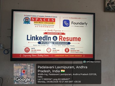 Linkedin and resume building workshop 2026