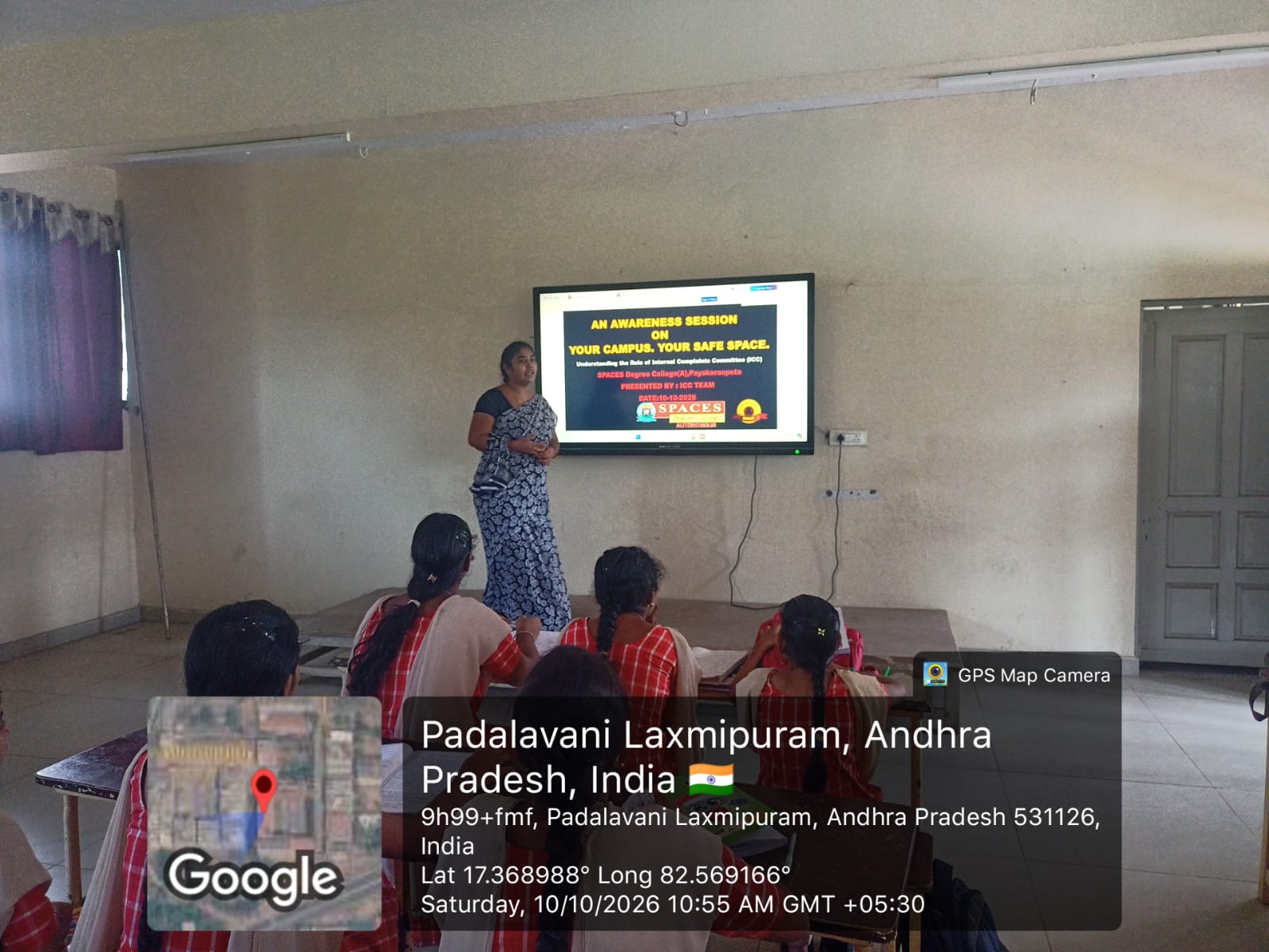 Awareness session on your campus, your safe space , understanding the role of ICC 2026