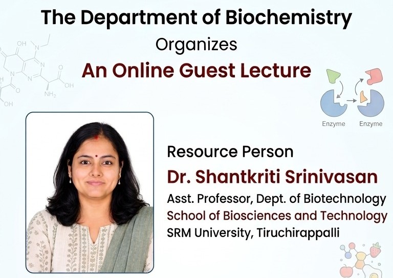 Online Guest Lecture Biochemistry 2026